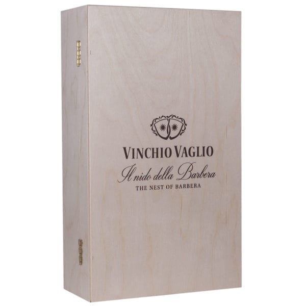 Confezione regalo in legno per 2 bottiglie da 0,75 l