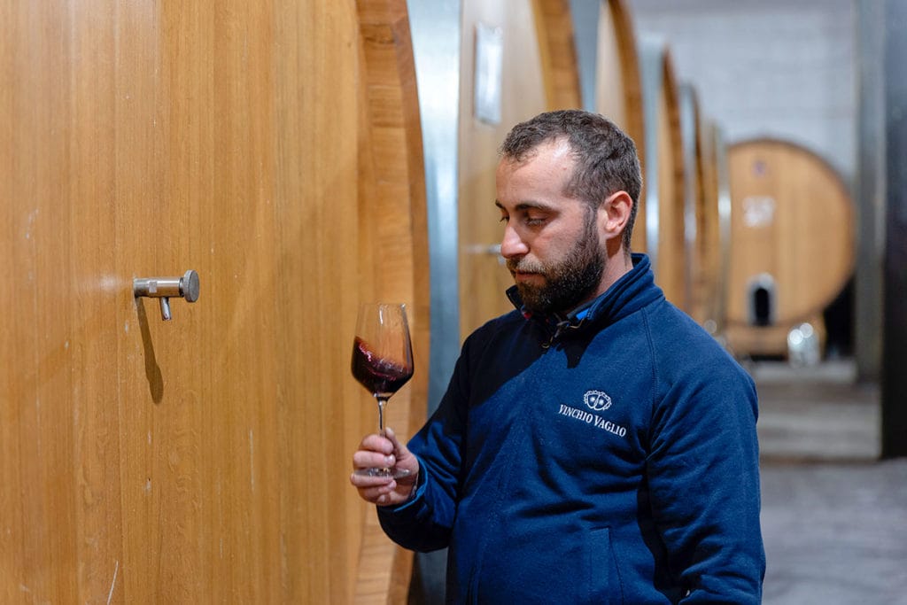 Matteo Laiolo, Enologo di Vinchio Vaglio