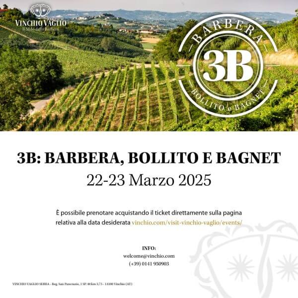 3B: Barbera, Bollito e Bagnet [23/03/25 – pranzo] SOLD OUT!